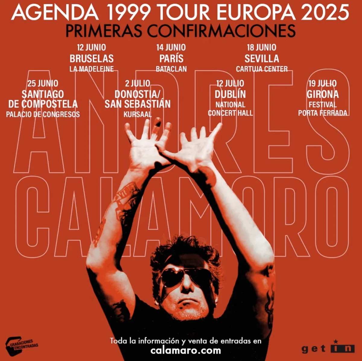 Andrés Calamaro at Bataclan Tickets