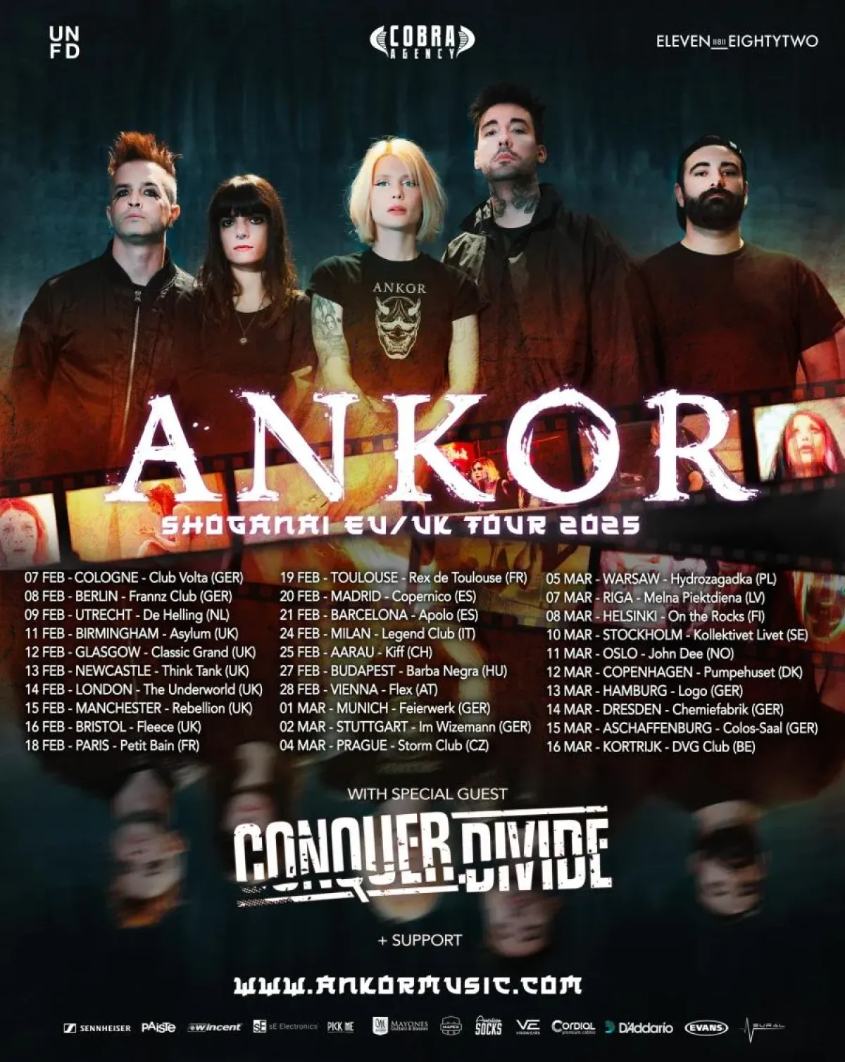 Ankor at Feierwerk Tickets