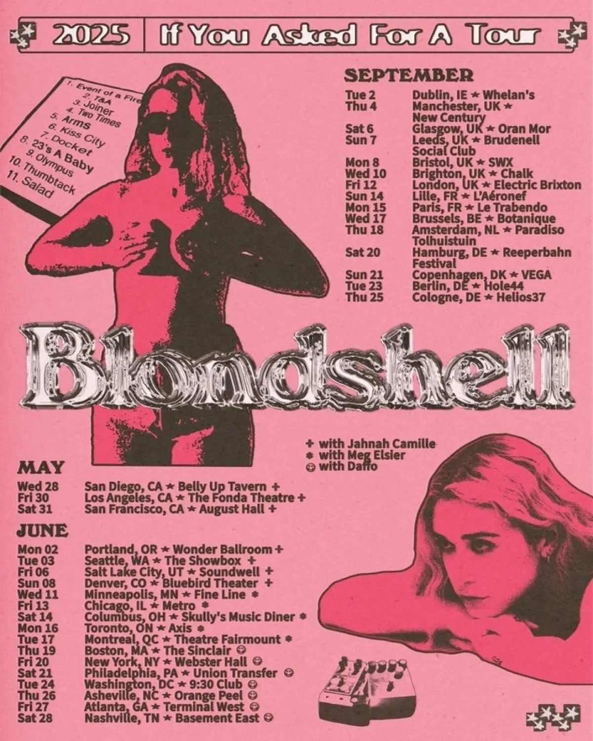 Blondshell in der SWX Tickets