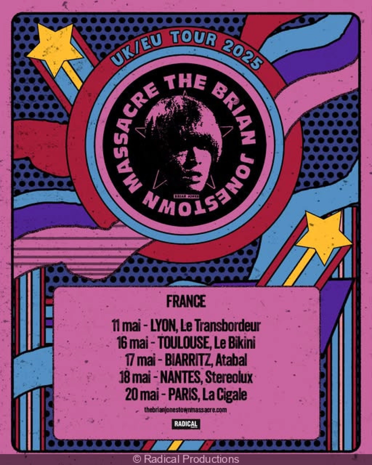 Billets The Brian Jonestown Massacre (Le Transbordeur - Villeurbanne)