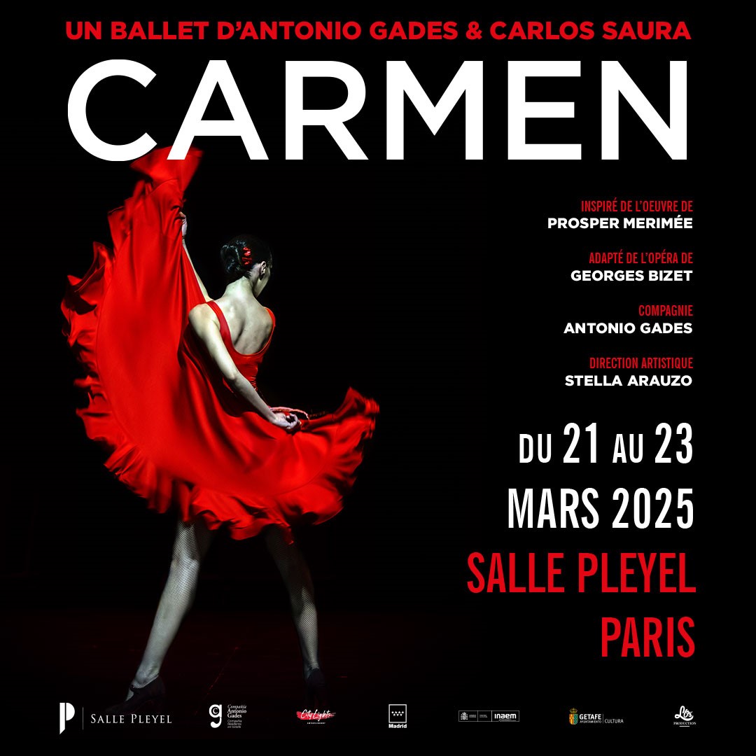 Carmen Un Ballet D'antonio Gades - Carlos Saura en Salle Pleyel Tickets