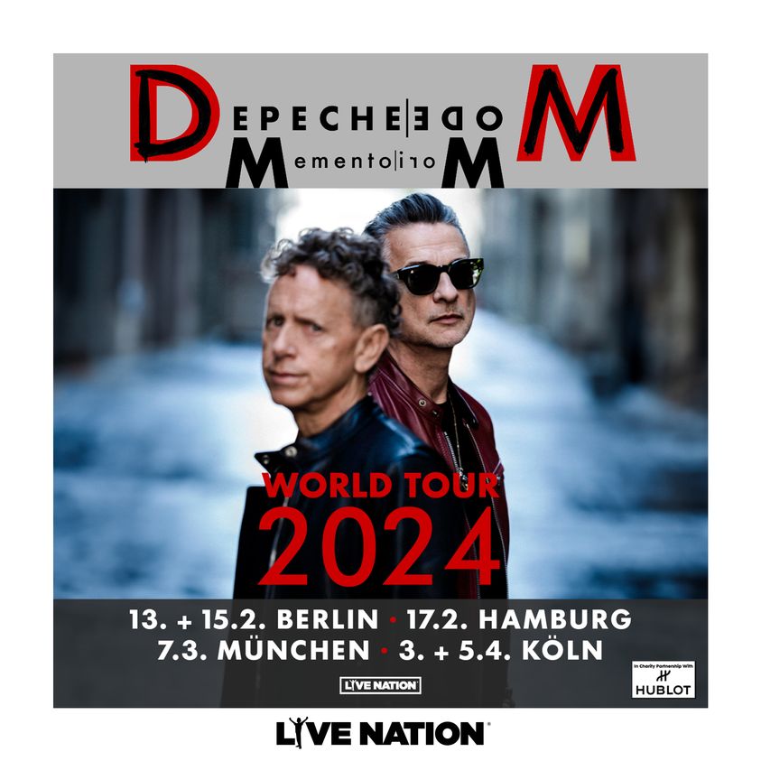 Billets Depeche Mode à Cologne (Lanxess Arena) du 03 avril 2024 Infos