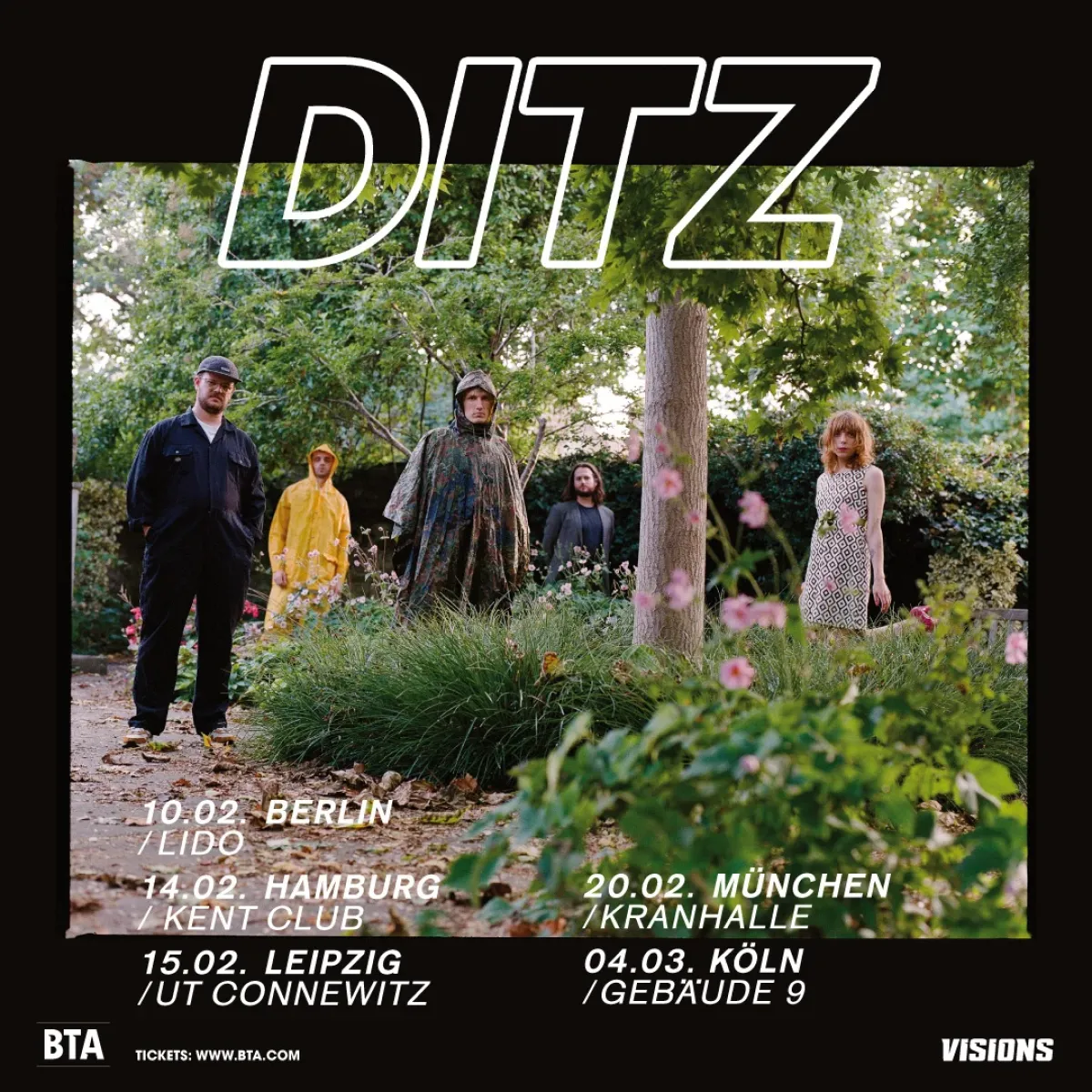 Billets Ditz (Kent Club - Hambourg)