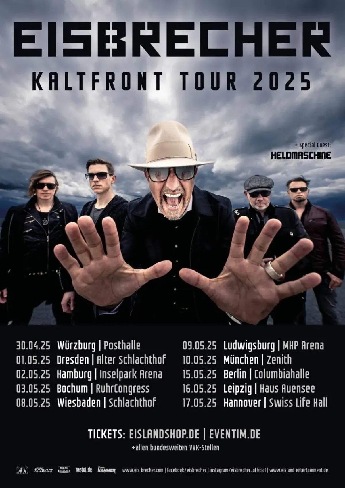 Eisbrecher at Zenith München Tickets