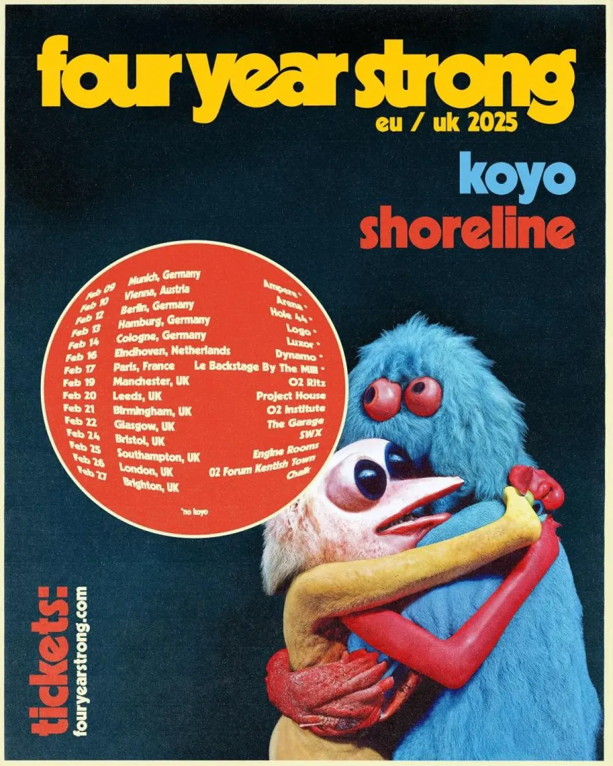 Four Year Strong at LOGO Hamburg Tickets