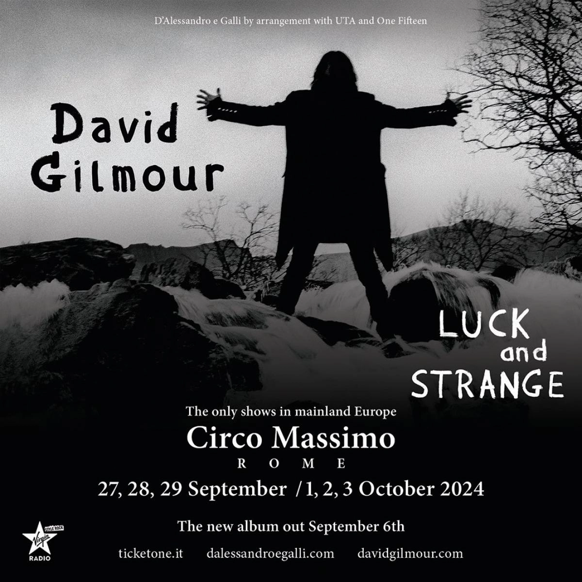 David Gilmour at Circo Massimo Tickets