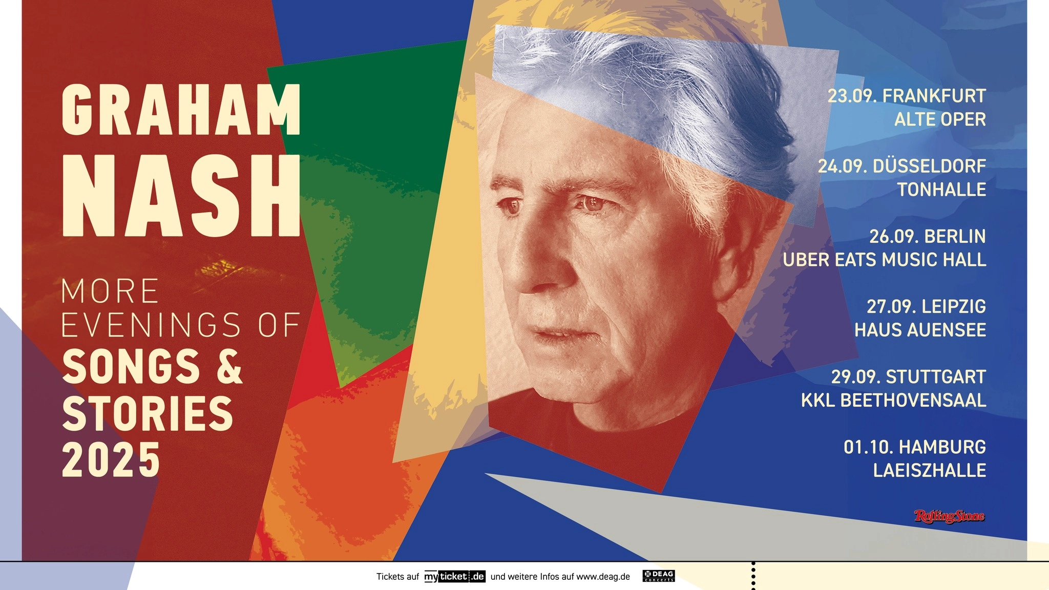 Graham Nash in der Haus Auensee Tickets