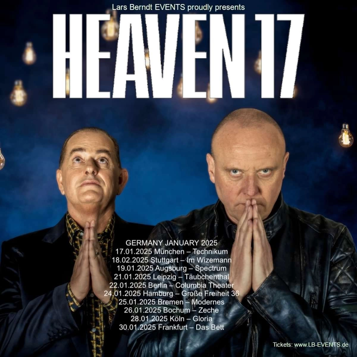 Heaven 17 at Grosse Freiheit 36 Tickets