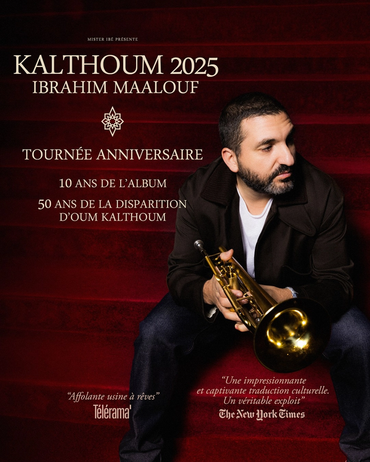 Billets Ibrahim Maalouf (Theatre Femina - Bordeaux)