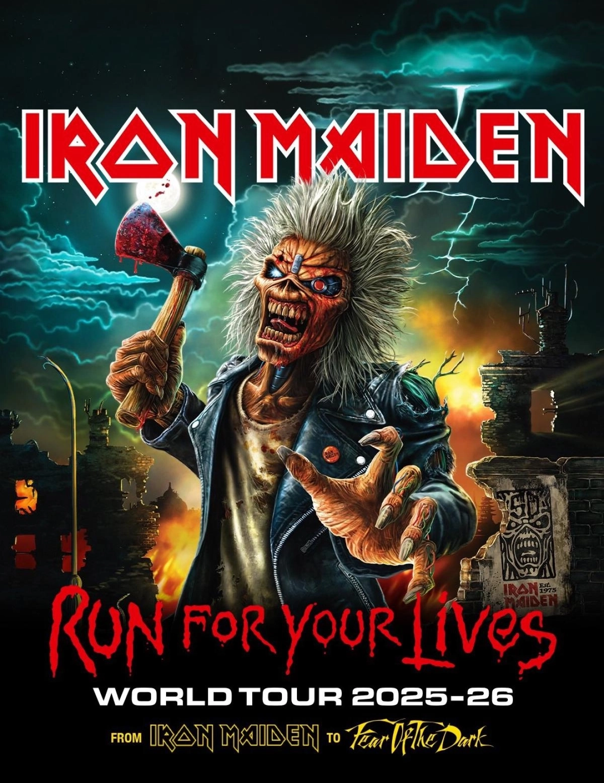 Iron Maiden in der Olympiastadion von London Tickets