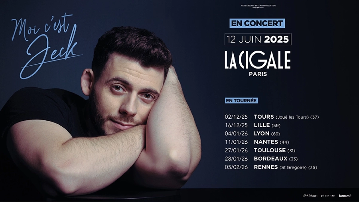 Jeck at La Cigale Tickets