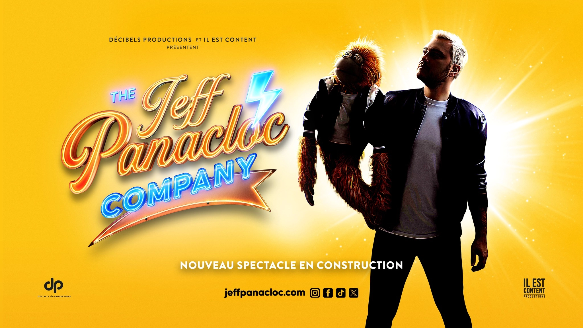 The Jeff Panacloc Company at Theatre Comedie Odeon Tickets