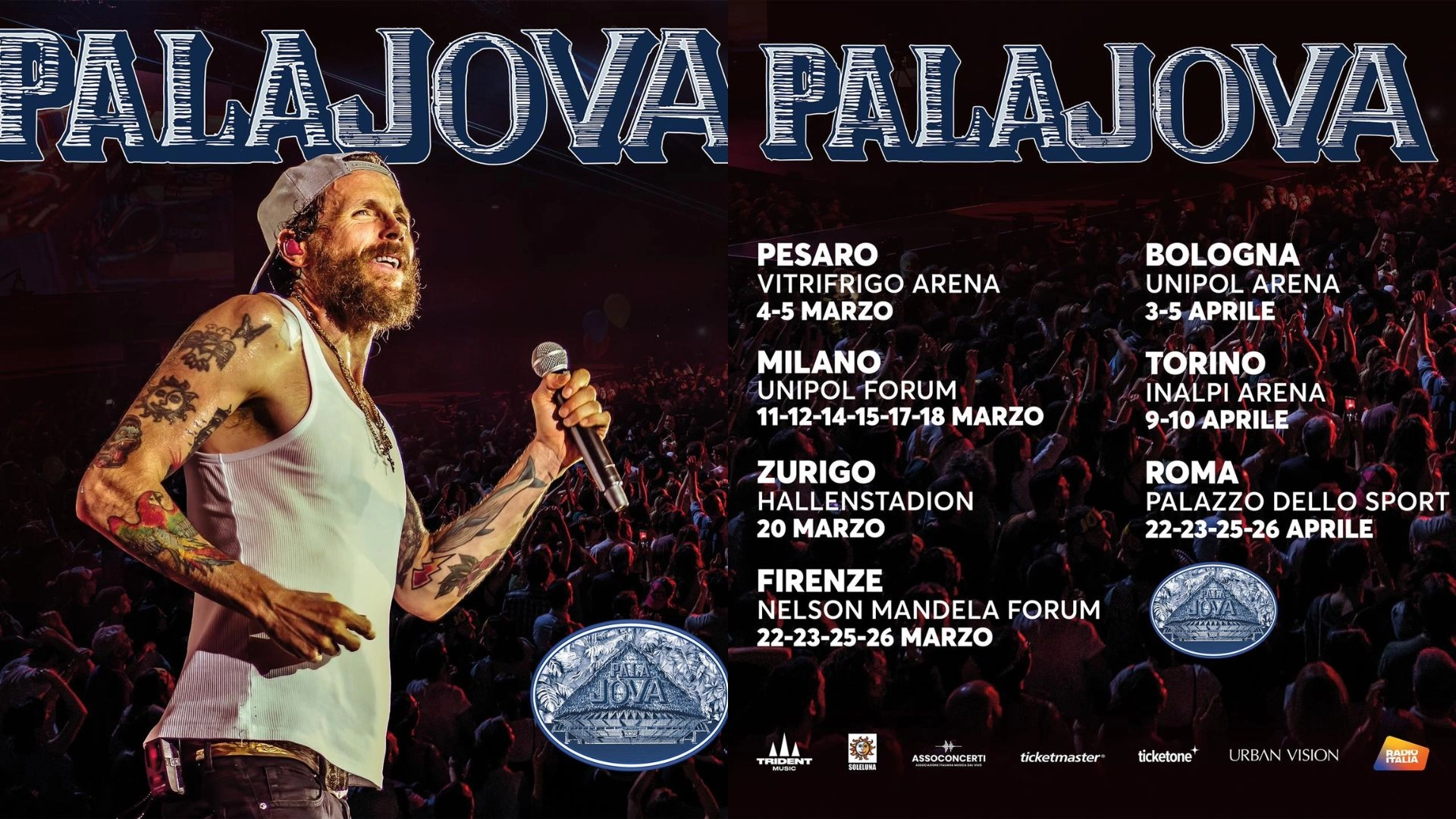 Jovanotti en Forum Milano Tickets