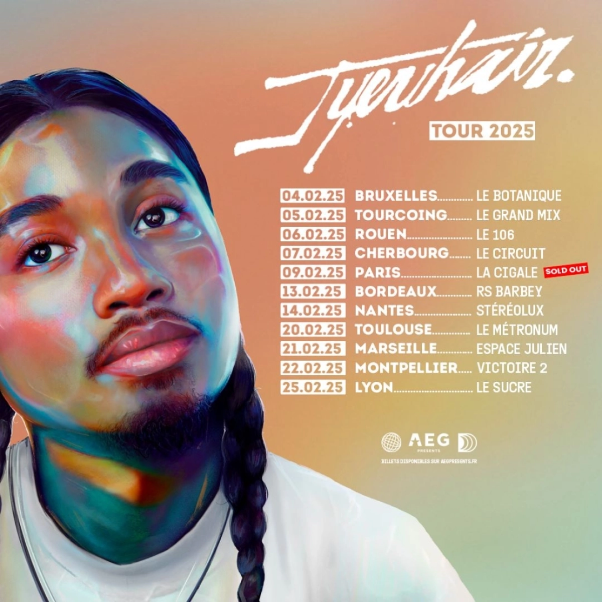 Jyeuhair at La Cigale Tickets