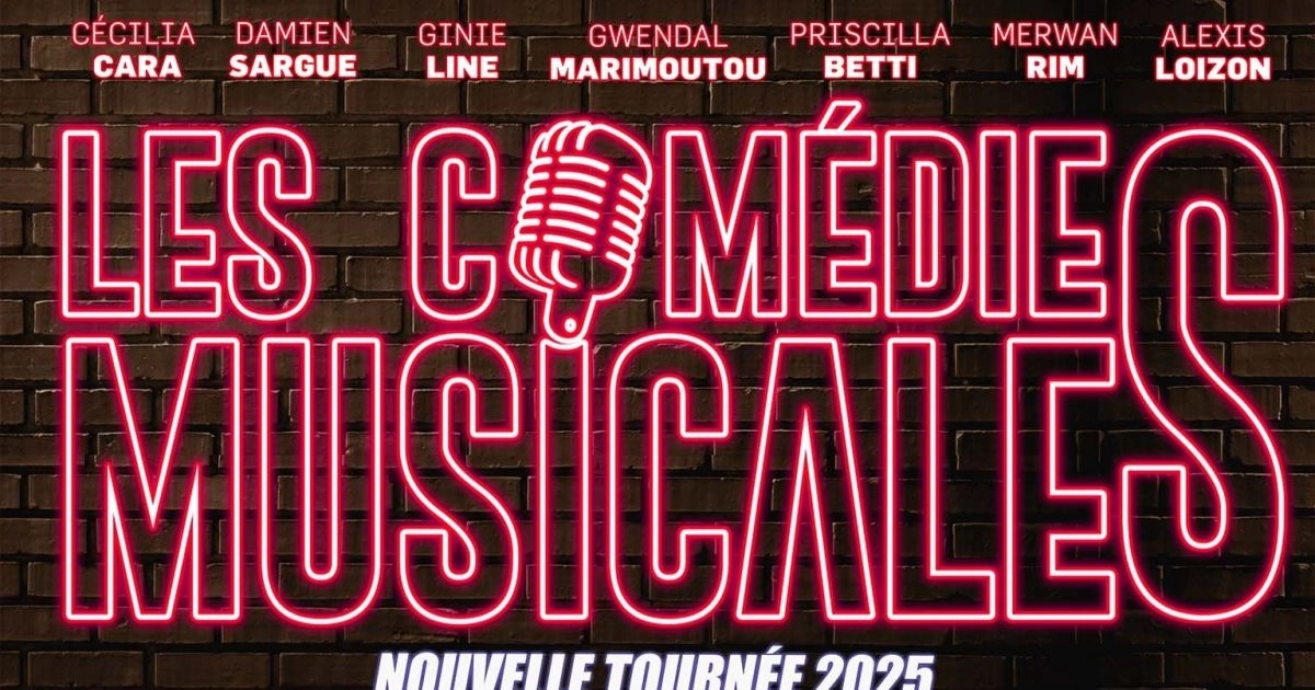 Les Comédies Musicales - La Tournée Officielle 2024-2025 at Megacite Amiens Tickets