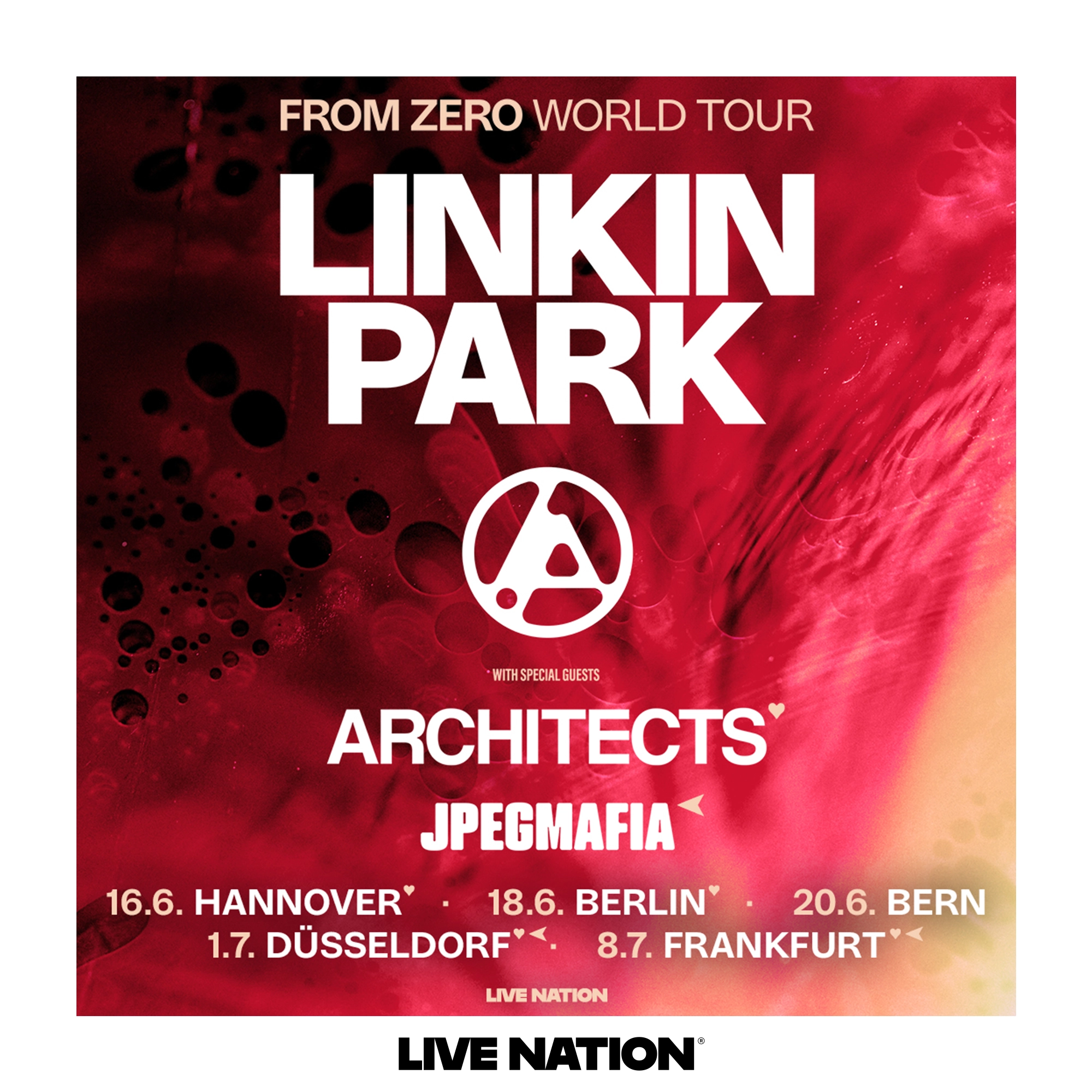 Linkin Park at HDI Arena Tickets