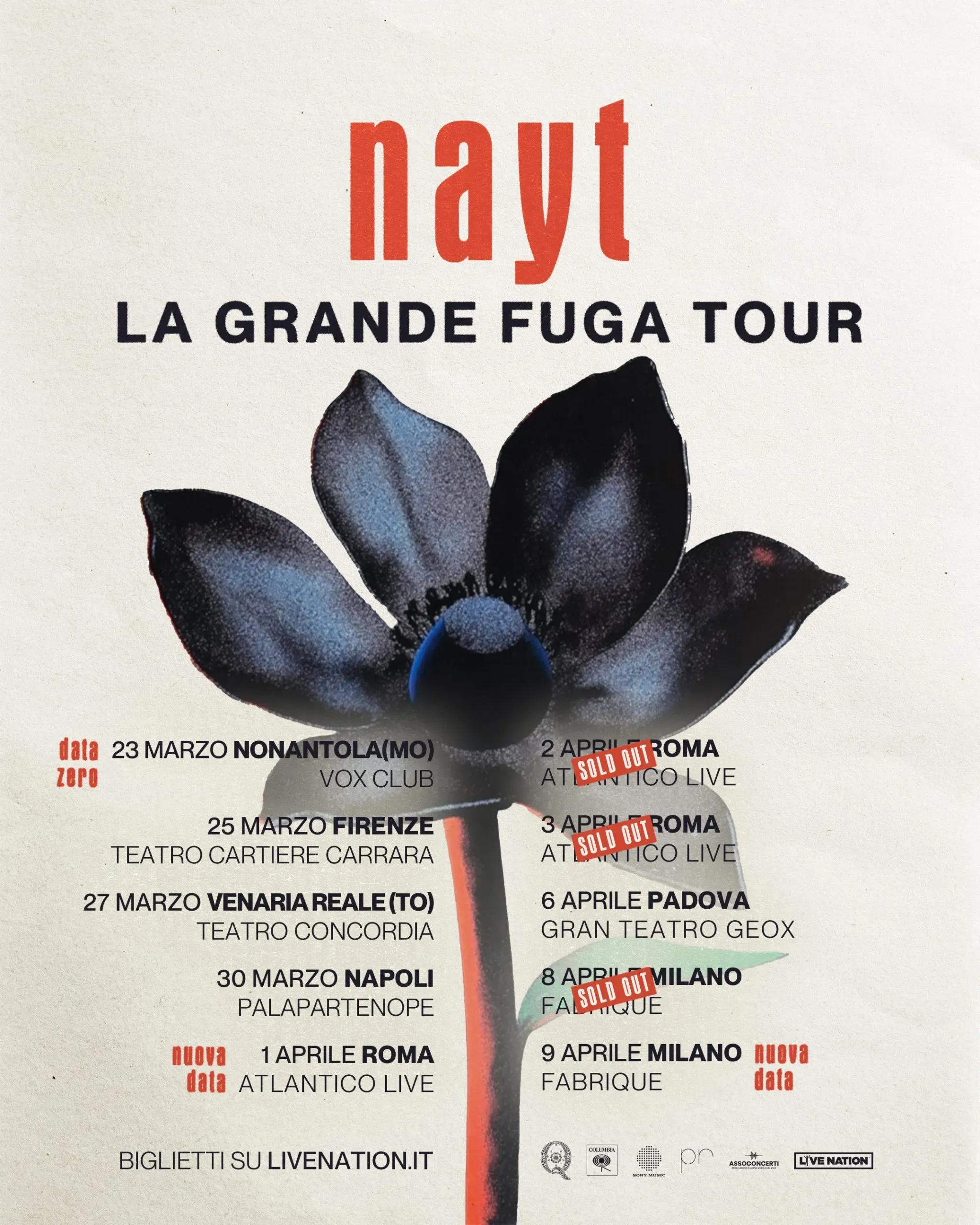 nayt en Atlantico Roma Tickets