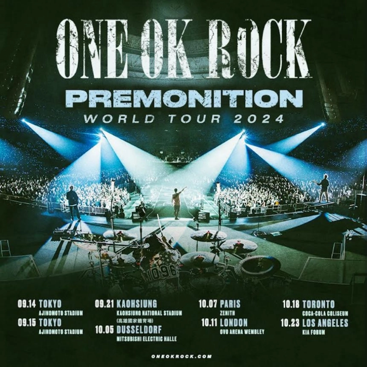 Billets One OK Rock (Kia Forum - Inglewood)