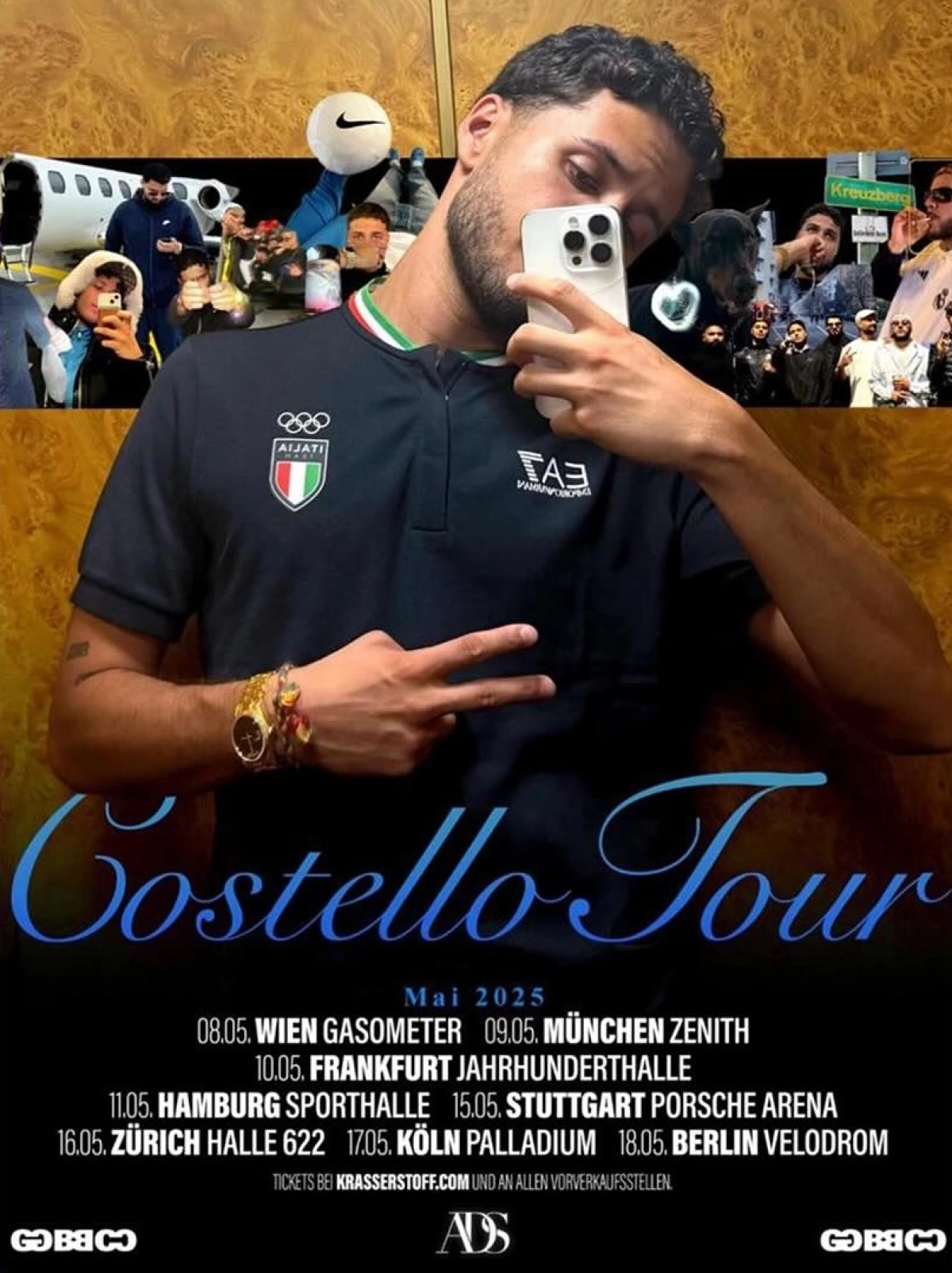 Billets Pashanim - Costello Tour 2025 (Jahrhunderthalle - Francfort)