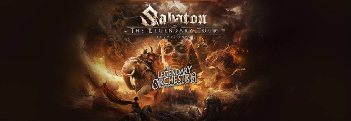 Sabaton at Hanns-Martin-Schleyer-Halle Tickets