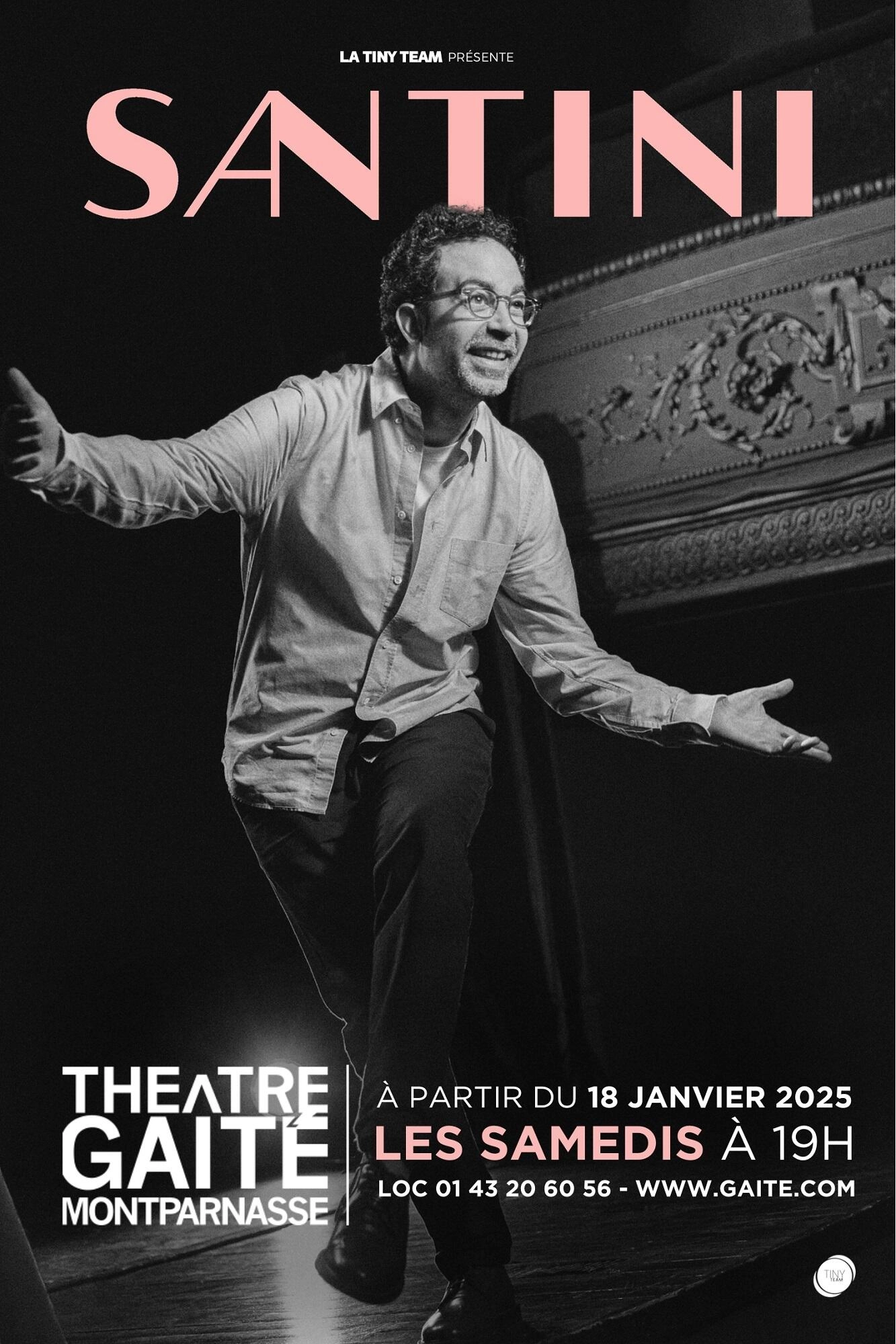 Julien Santini at Theatre de la Gaite Montparnasse Tickets