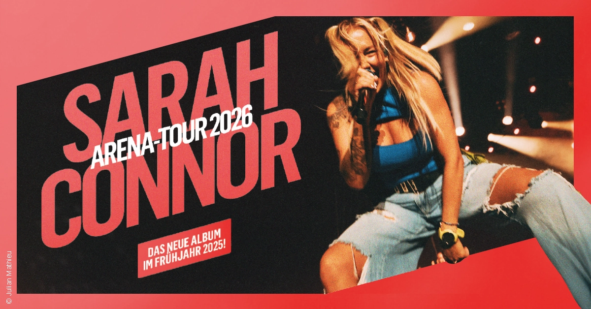 Sarah Connor at Hallenstadion Tickets