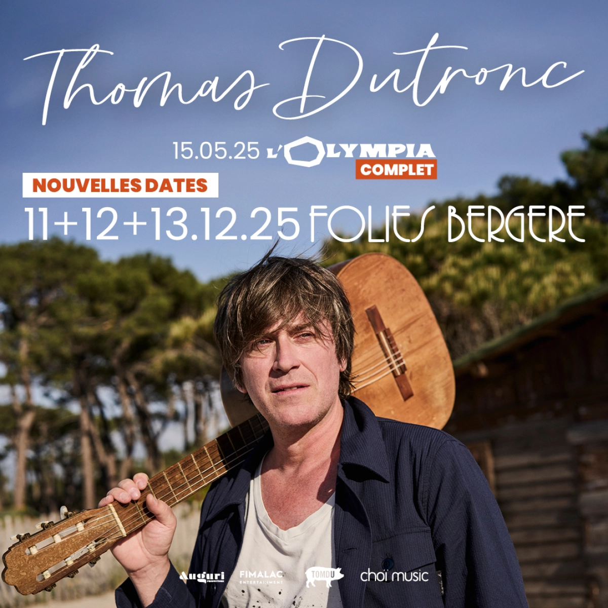 Billets Thomas Dutronc (Folies Bergere - Paris)