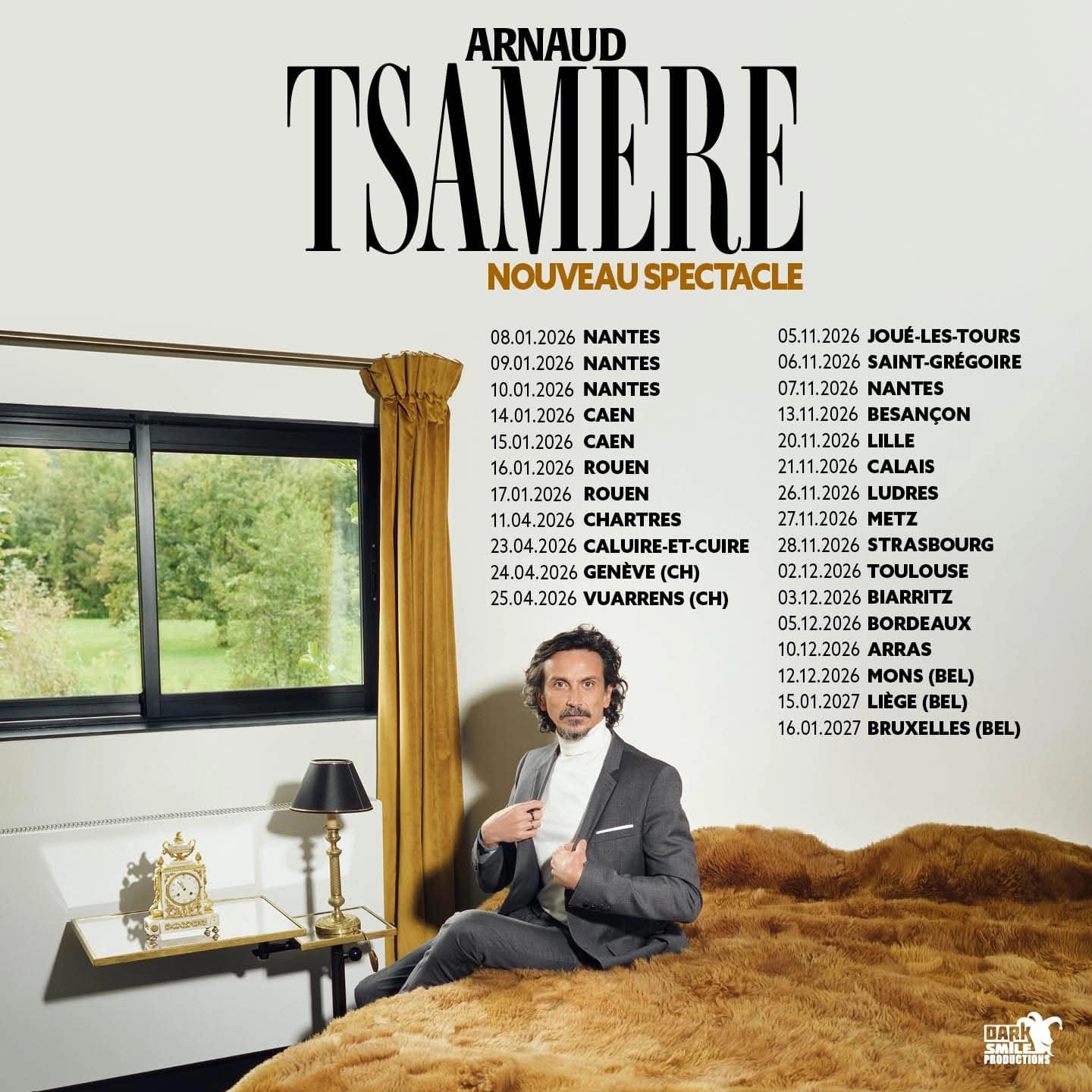 Arnaud Tsamere in der Gare du Midi Tickets