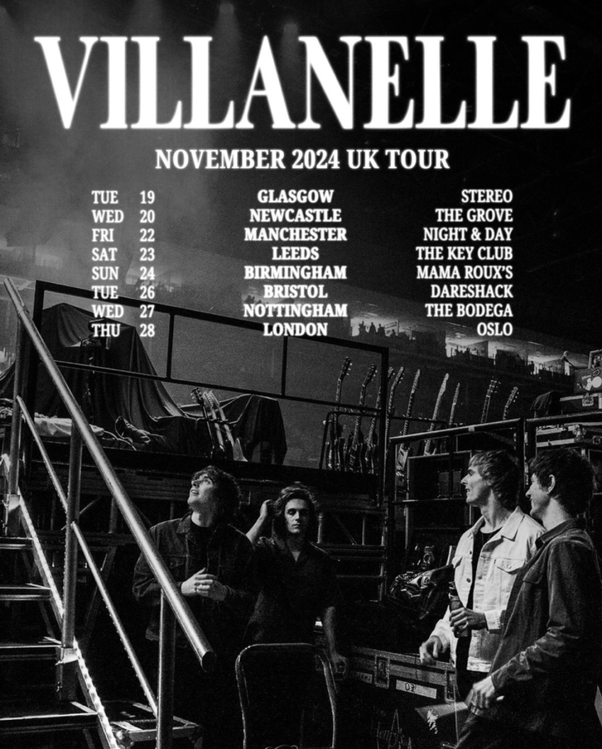 Villanelle at Mama Roux's Birmingham Tickets