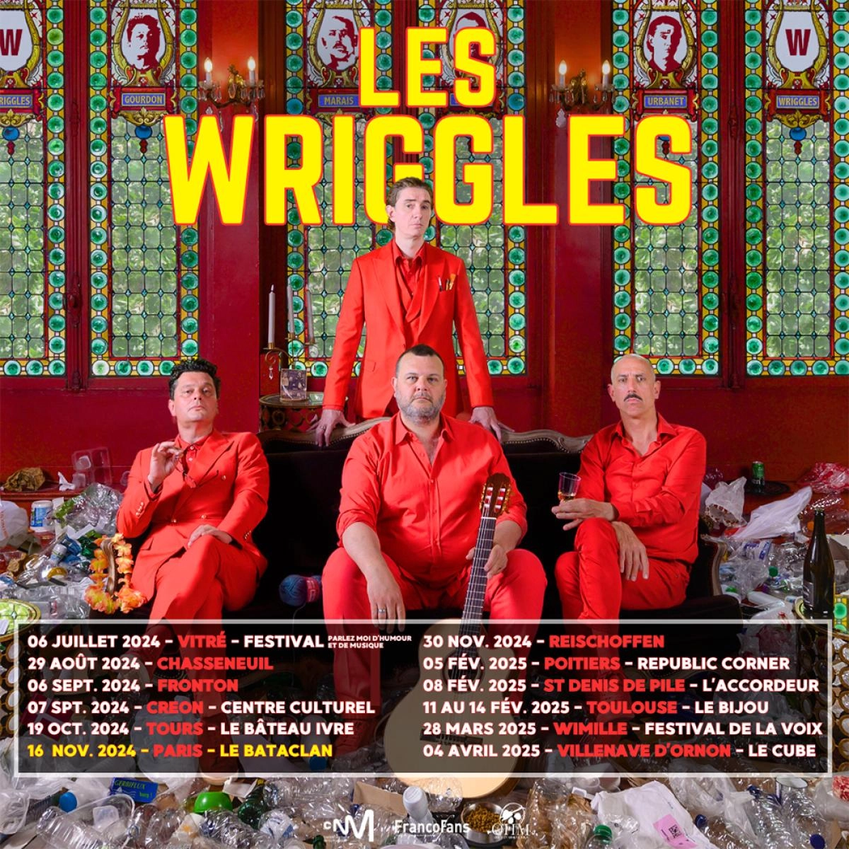 Les Wriggles in der Le Bijou Tickets