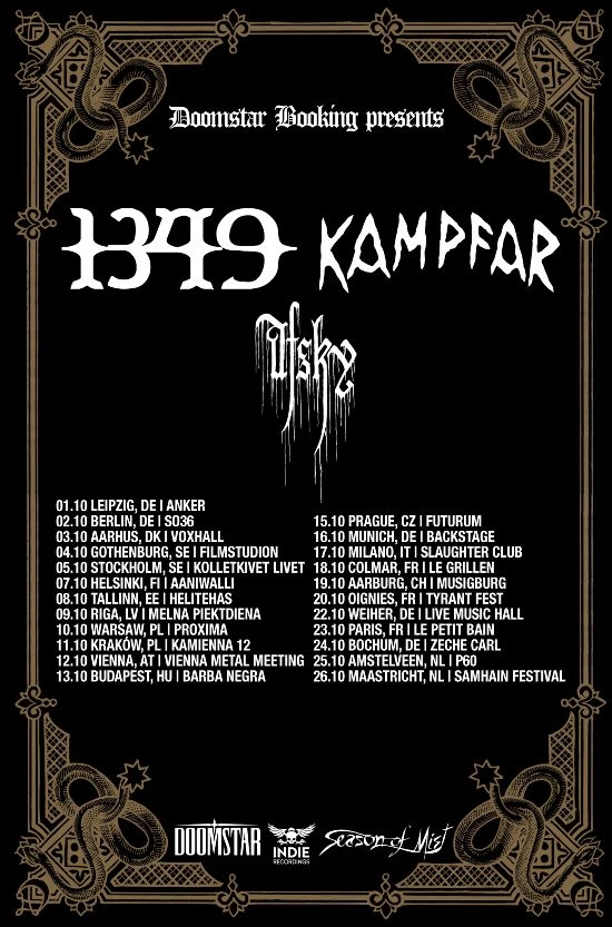 1349 - Kampfar at Zeche Bochum Tickets