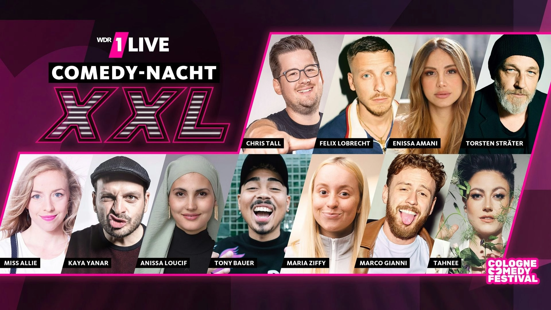 1live KÖln Comedy-nacht Xxl 2024 al Lanxess Arena Tickets