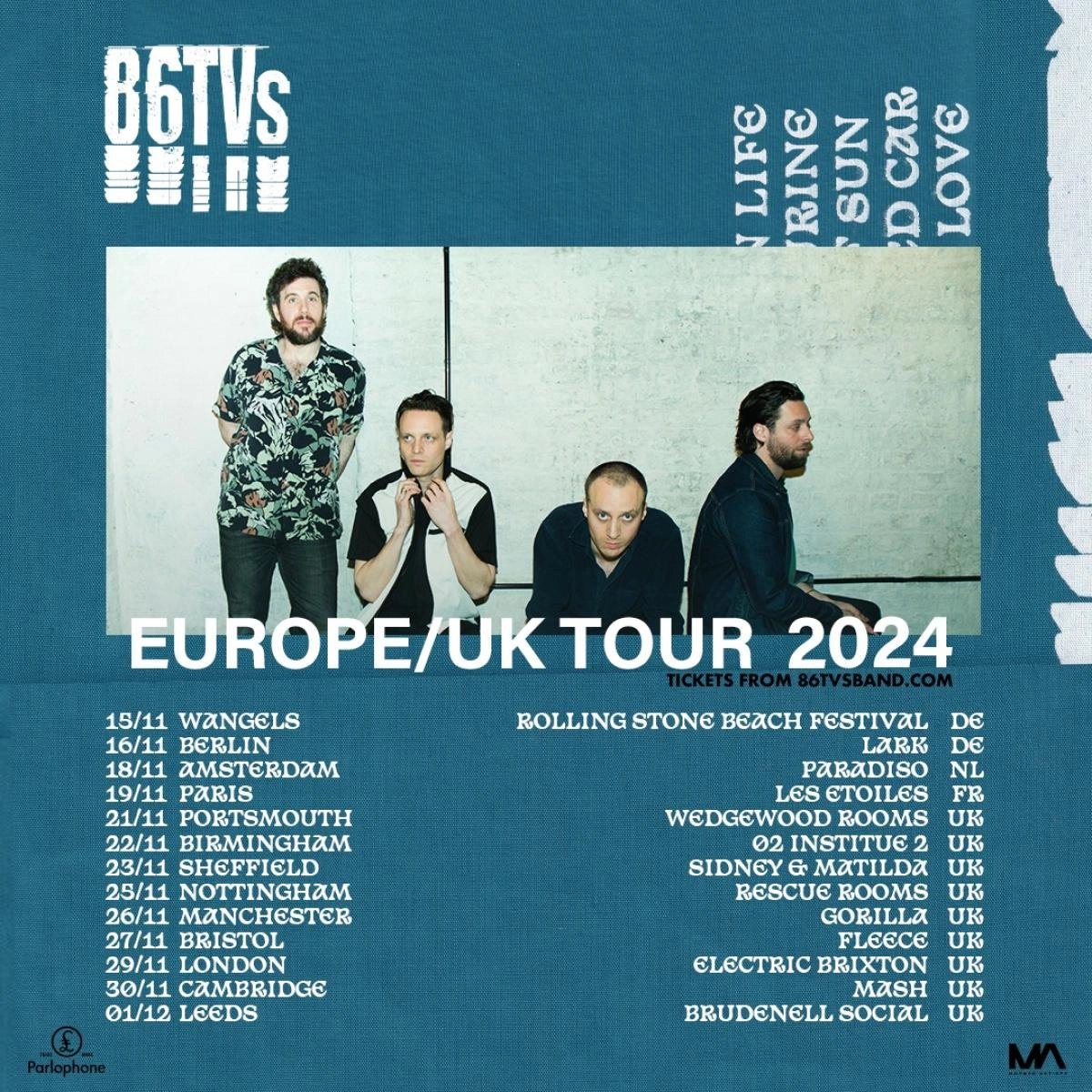 86TVs en Lark Berlin Tickets