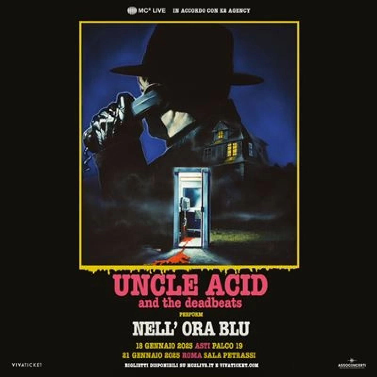  Uncle Acid and the Deadbeats at Cavea Auditorium Parco della Musica Tickets