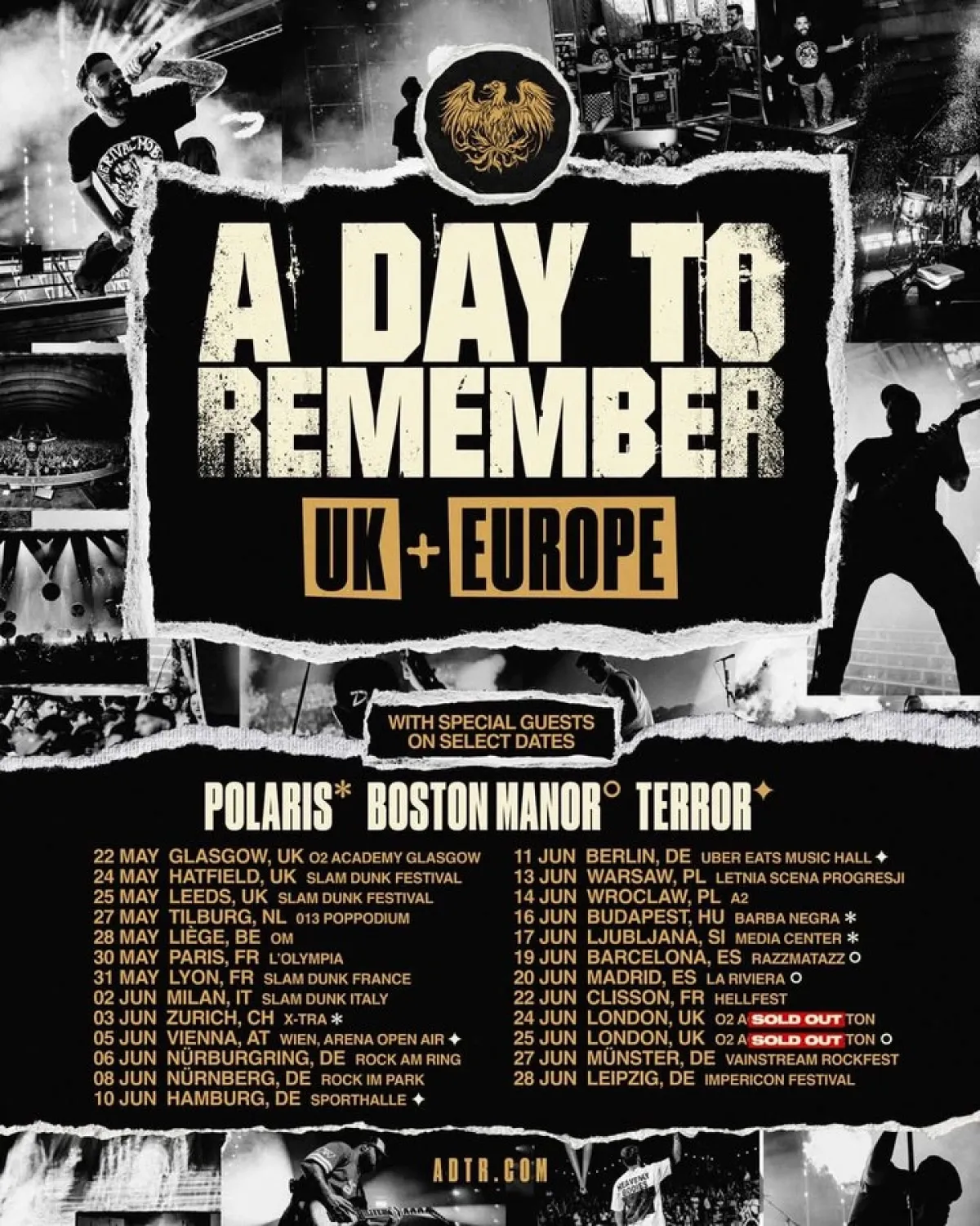 A Day To Remember en Olympia Tickets