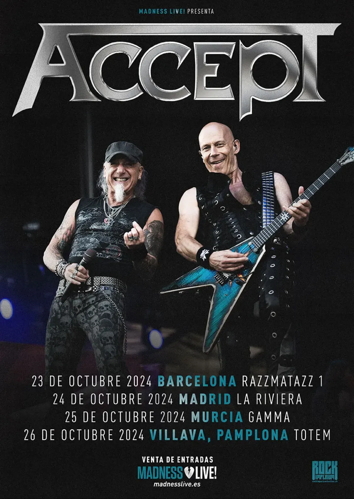 Accept at La Riviera Tickets