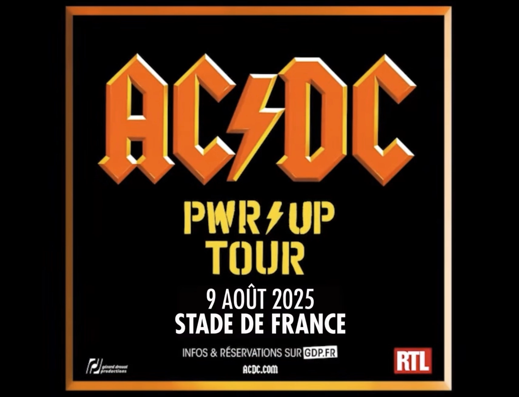 Billets AC/DC (Stade de France - Paris)