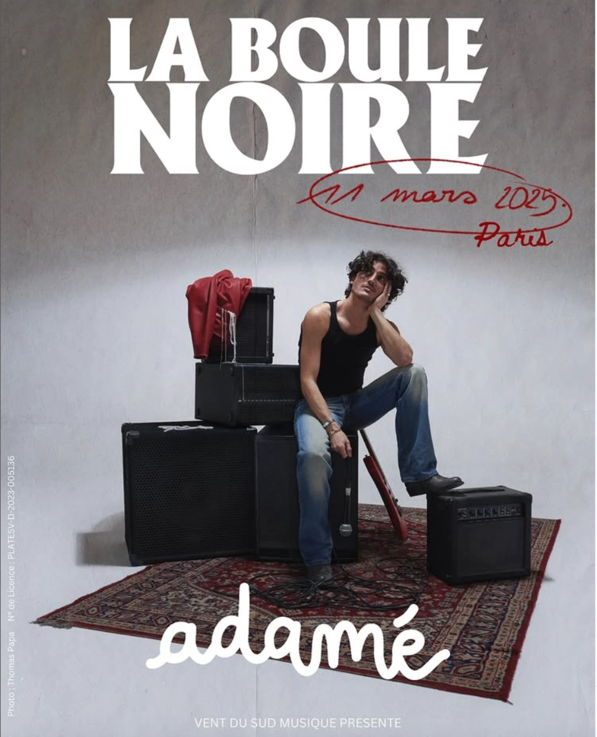 Adamé at La Boule Noire Tickets