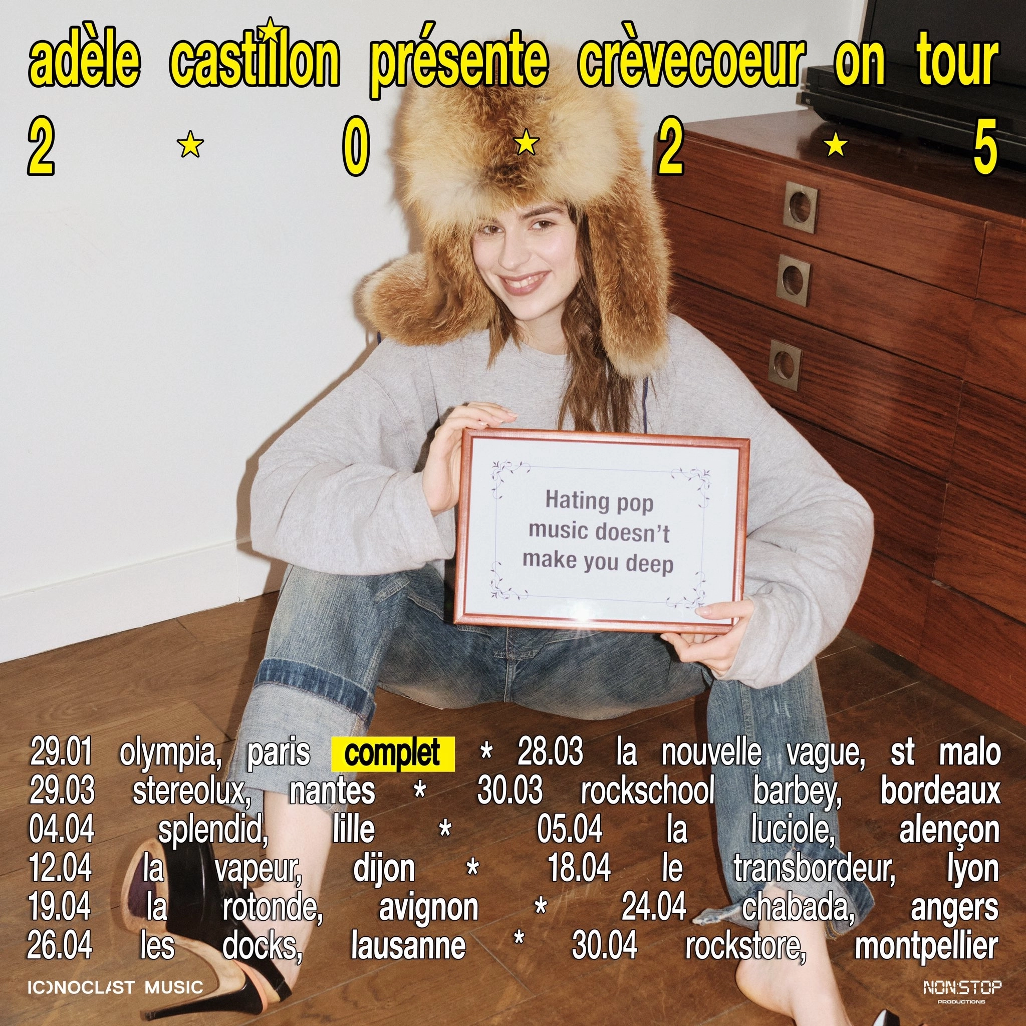 Adèle Castillon at Rock School Barbey Tickets