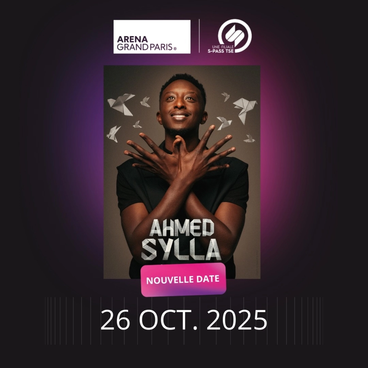 Billets Ahmed Sylla (Adidas Arena - Paris)