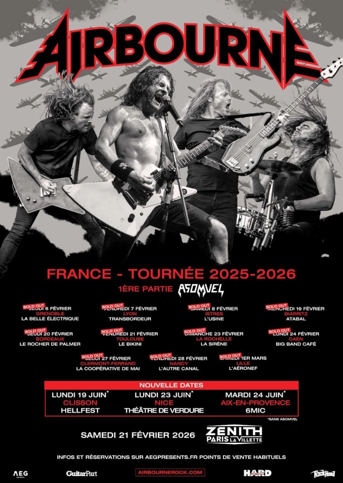 Billets Airbourne (6mic - Aix en Provence)