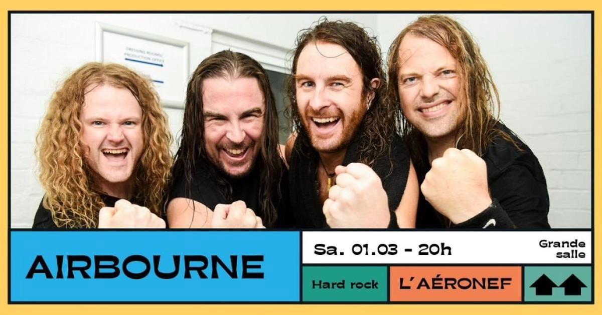 Airbourne en Aeronef Tickets