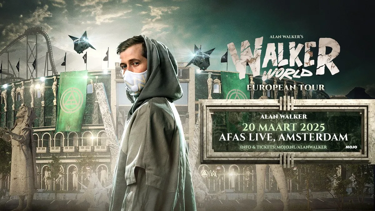 Alan Walker al AFAS Live Tickets