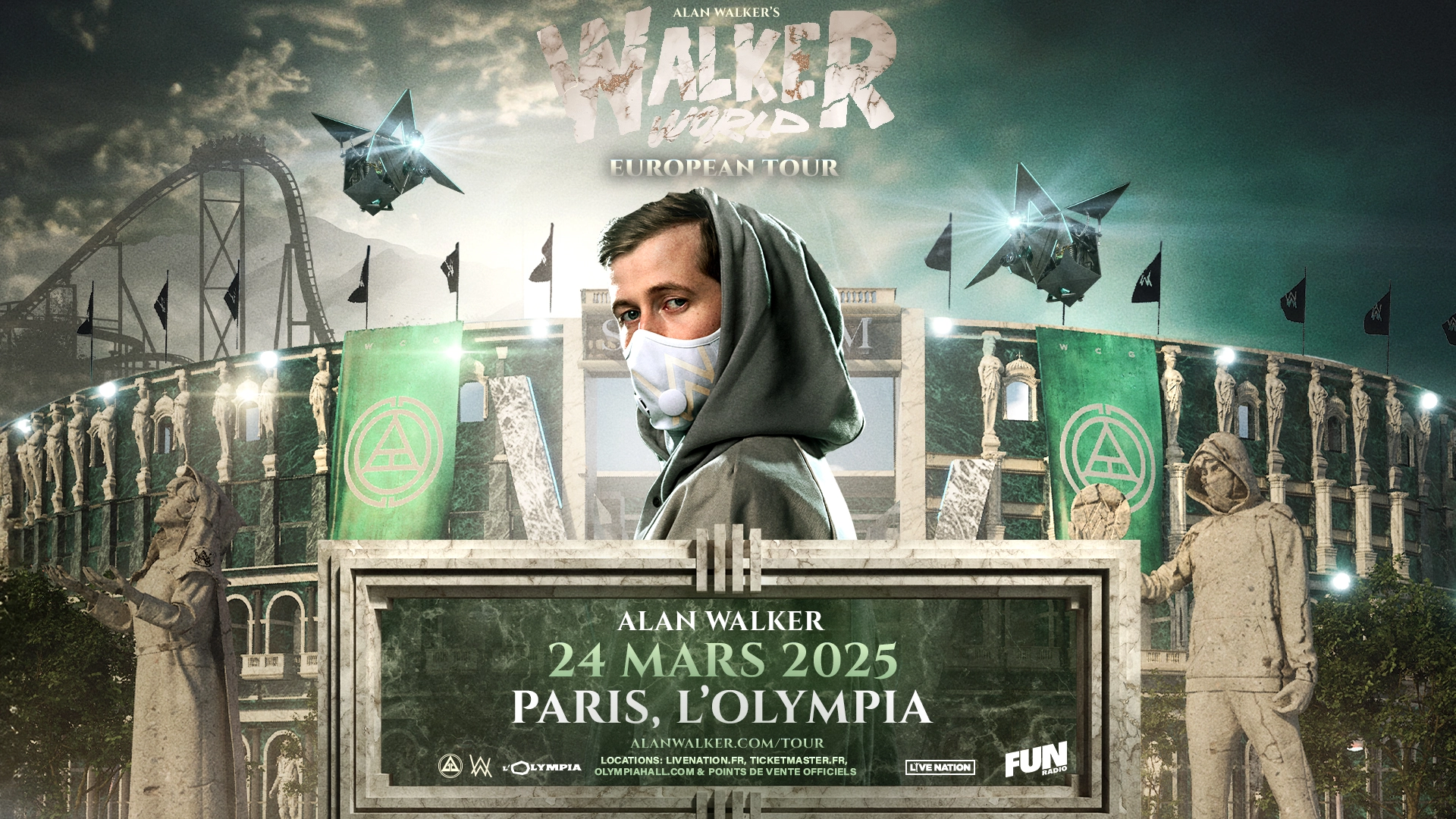 Alan Walker en Olympia Tickets