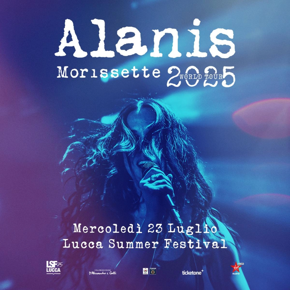 Alanis Morissette at Piazza Napoleone Tickets