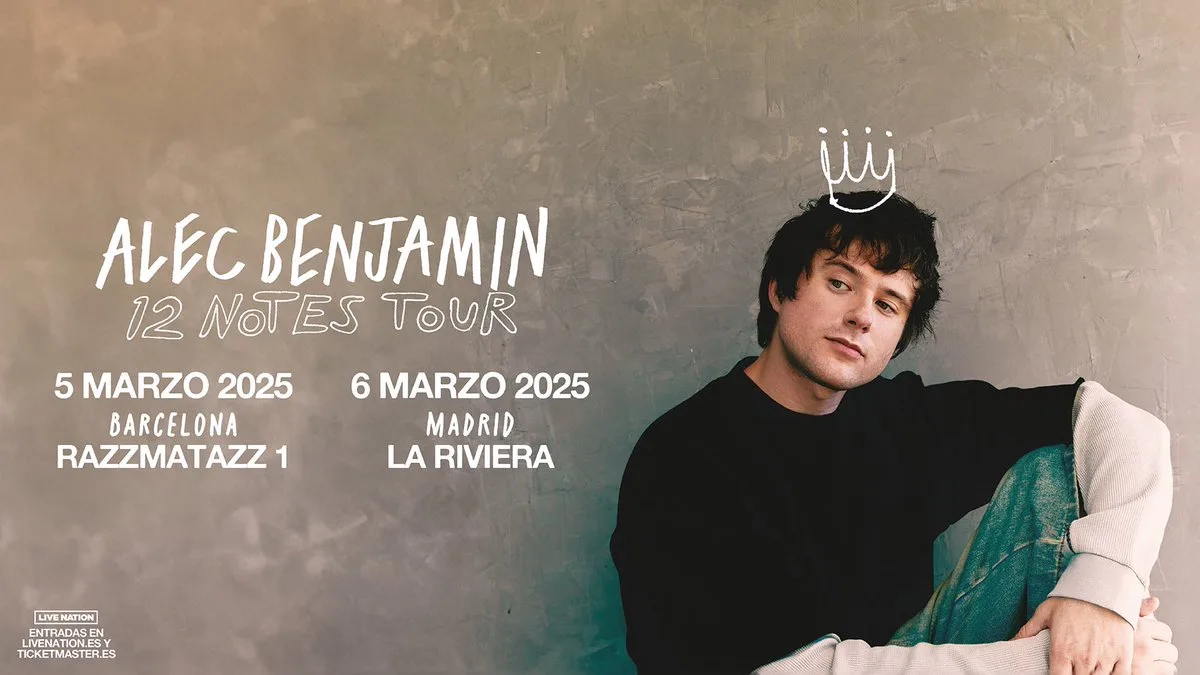 Alec Benjamin - 12 Notes Tour in der Razzmatazz Tickets