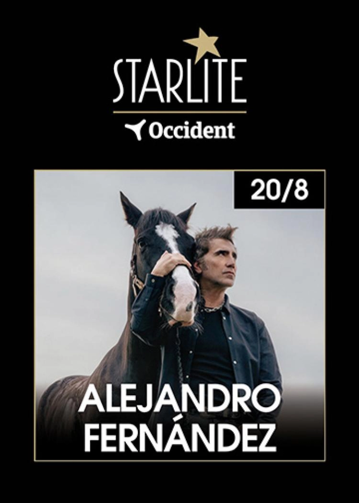 Alejandro Fernandez en Starlite Marbella Tickets