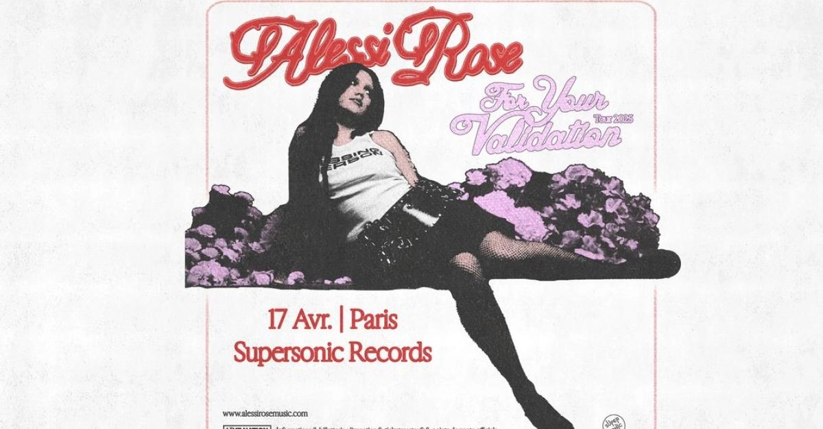 Alessi Rose in der Supersonic Records Tickets