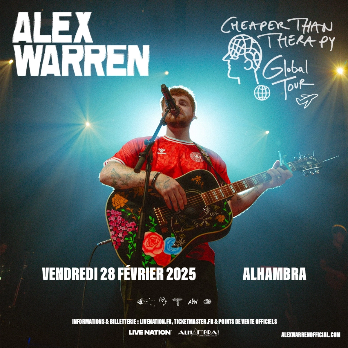 Alex Warren in der Alhambra Tickets