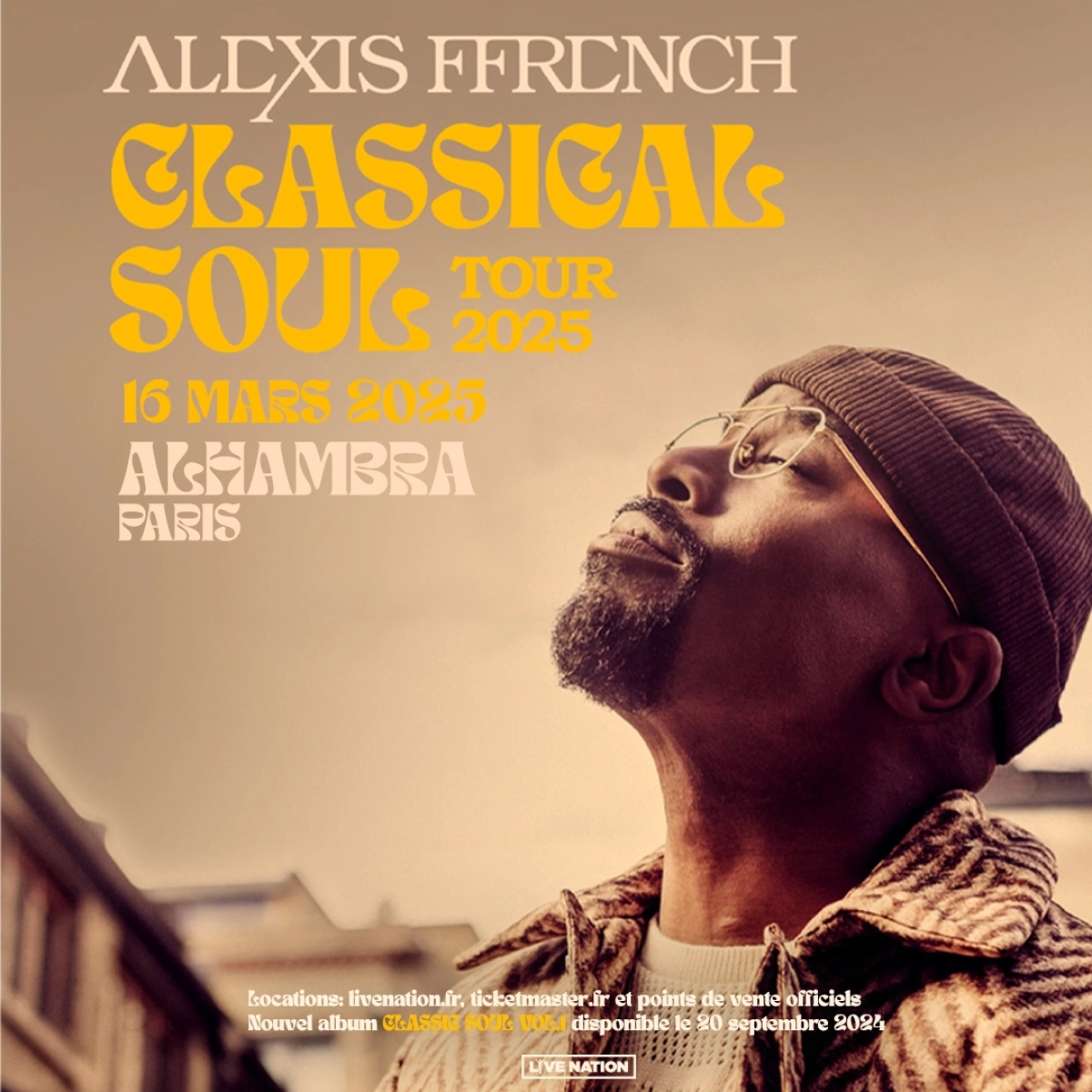 Alexis Ffrench al Alhambra Tickets